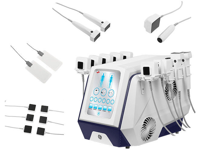 Mesin Pelangsing Tubuh EMS Profesional 10 In 1 10W - 300W RF Weight Loss Machine