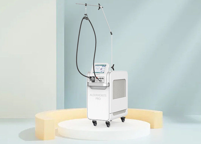 1064nm ND YAG Long Pulse Laser Hair Removal Dengan Dua Pasang Lampu Tutup Lensa 12mm