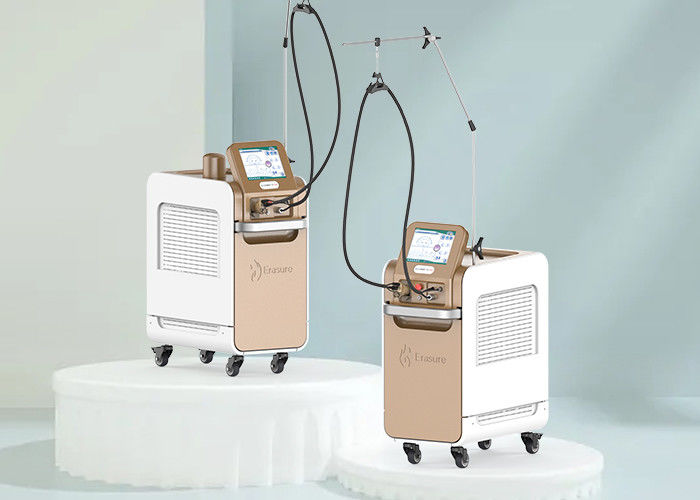 Dua IGBT GENTLE YAG Pro Laser 1064 Nm Panjang Gelombang Penghilang Rambut ND Yag Berdenyut Panjang