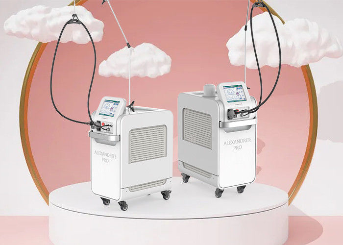 Cryo Cooling G.E.N.T.L.E-M.A.X Pro Laser ND Yag 1064nm Alexandrite 755nm TUV Disetujui