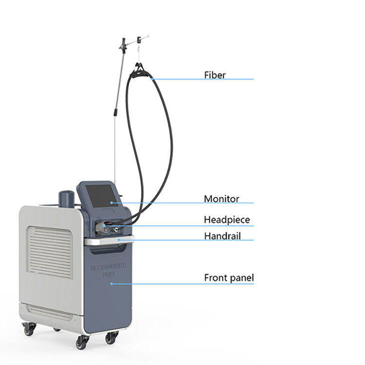 Pengobatan Penghapusan Rambut Ringan Max Pro Laser DCD Pulsa Durasi 10-60ms