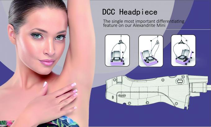 755nm Alexandrite Mini Diode Laser dengan Smart Touch Screen untuk Operasi Mudah di Industri Kecantikan 8